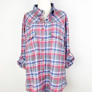 JACKS GIRLFRIEND- Plaid Shirt